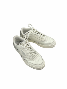 White Shoes Athletic Reebok, Size 7 Mid Ankle Casual Shoes