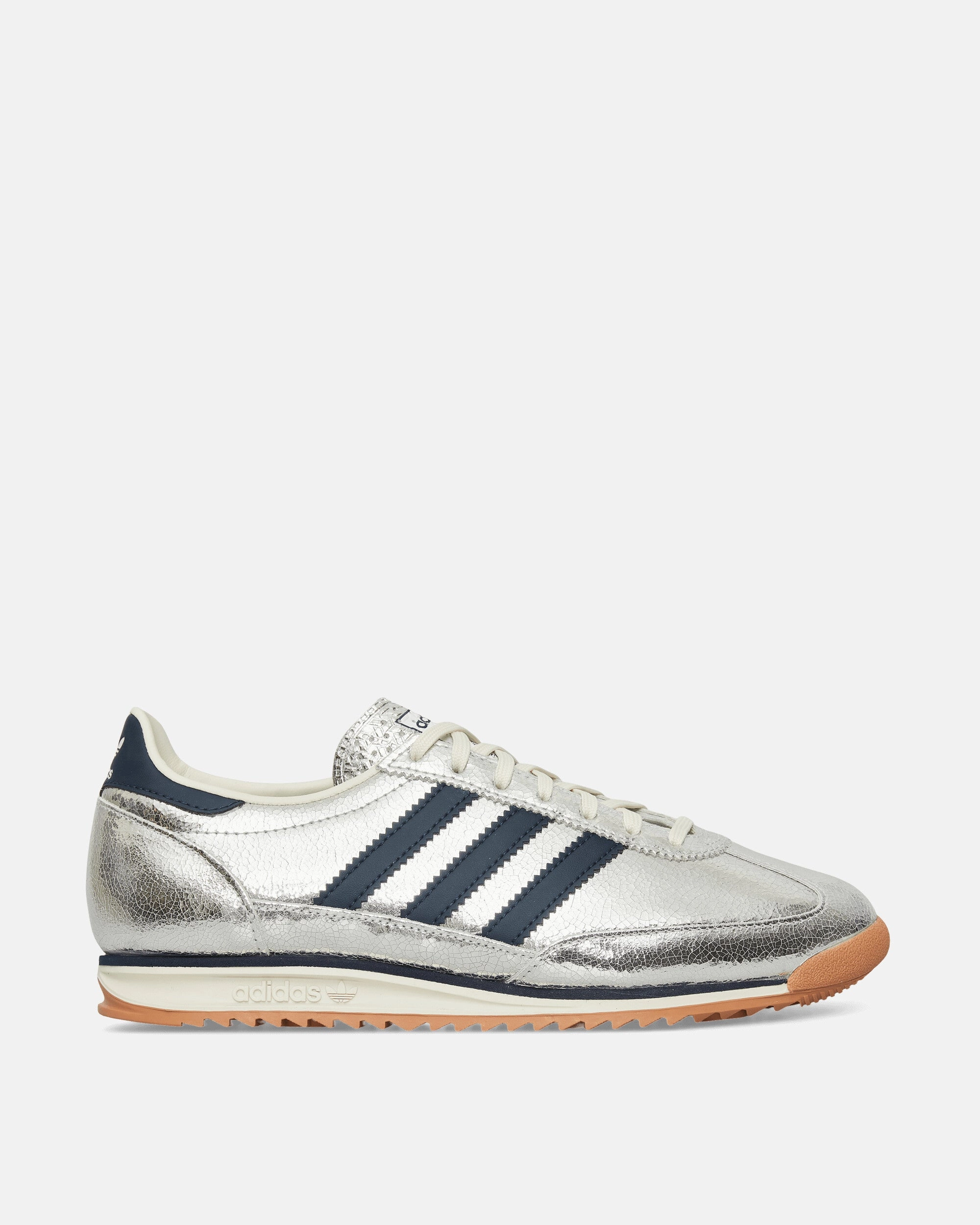 Casual Running Shoe SL 72 OG Sneakers Silver Metallic / Collegiate Navy