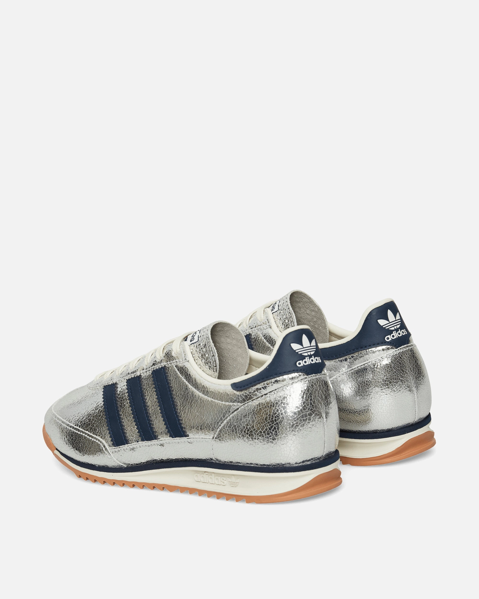 Flat Shoes Casual SL 72 OG Sneakers Silver Metallic / Collegiate Navy