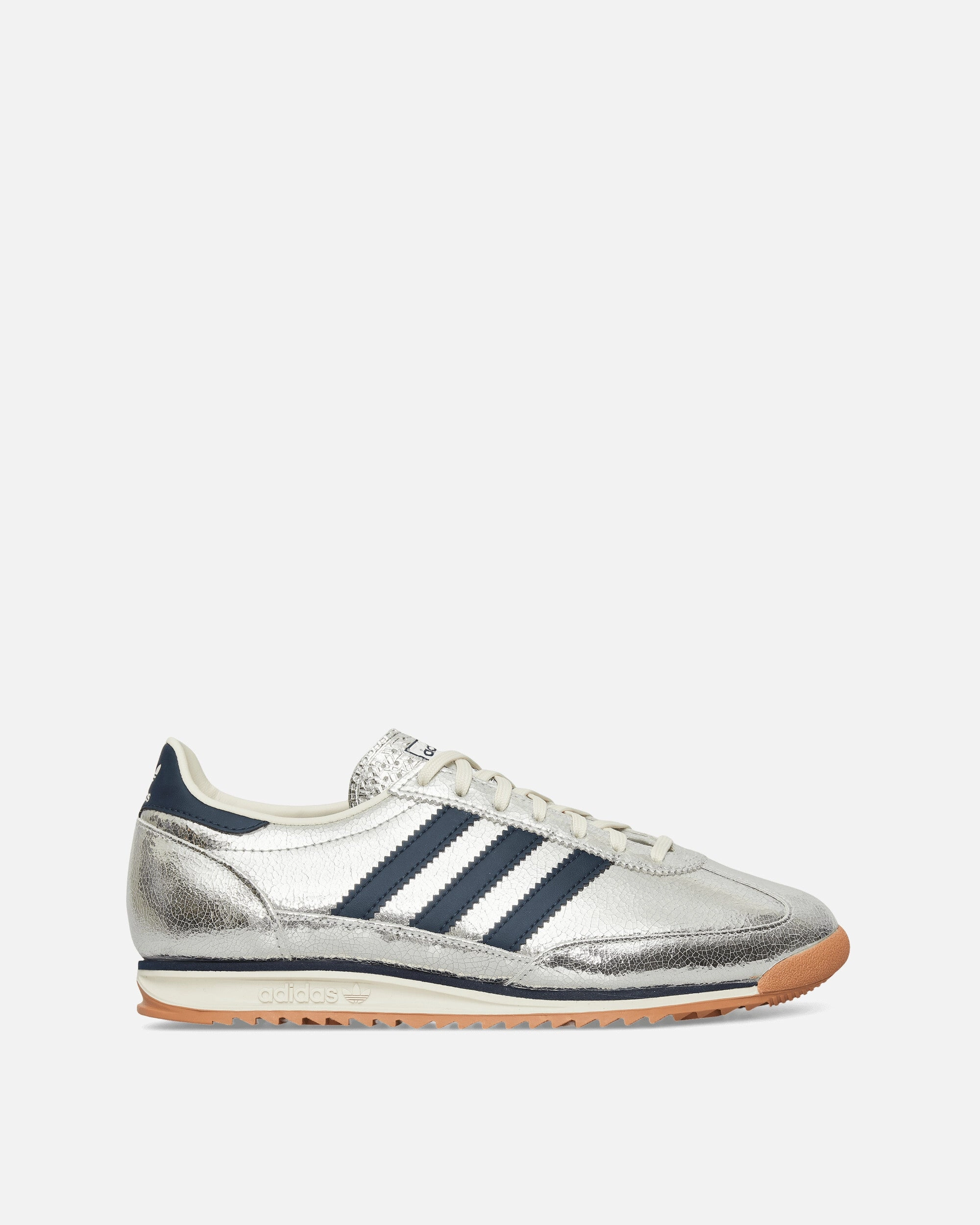 2024 Casual Shoes SL 72 OG Sneakers Silver Metallic / Collegiate Navy