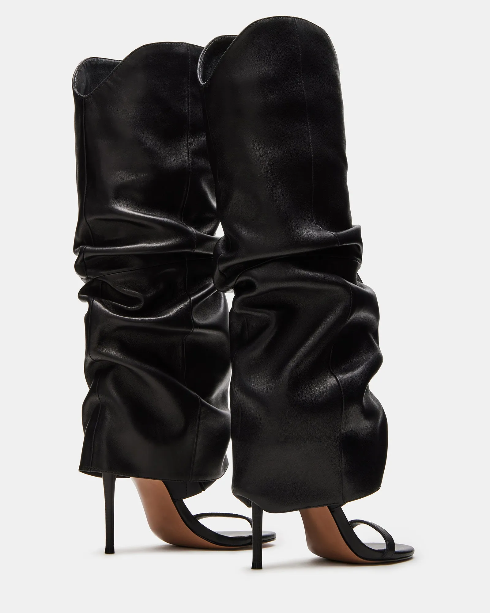 RAVINE BLACK Dress Boots With Arch Support