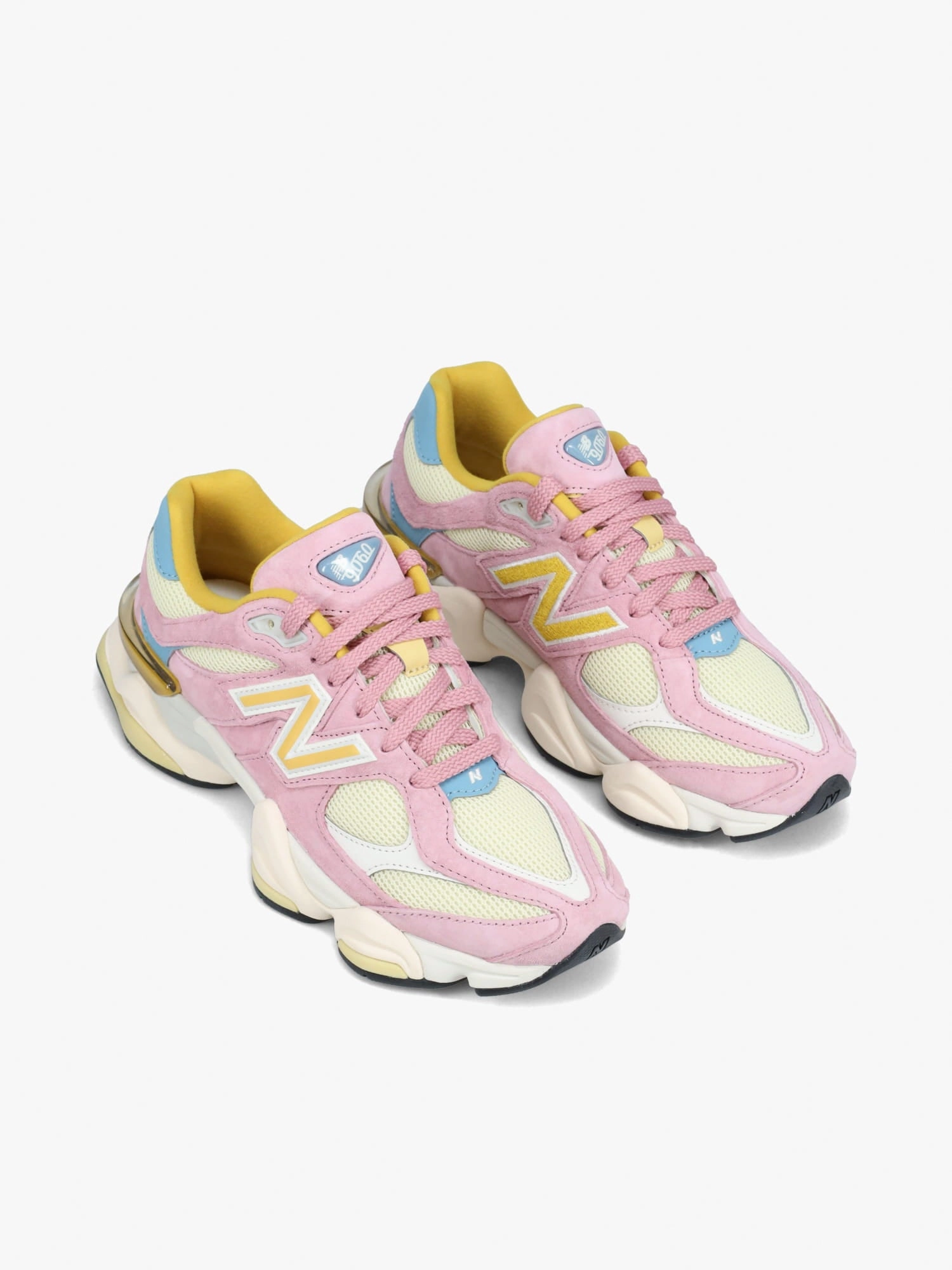 9060 Pink Tiffany Suede Casual Shoes Not Sneakers