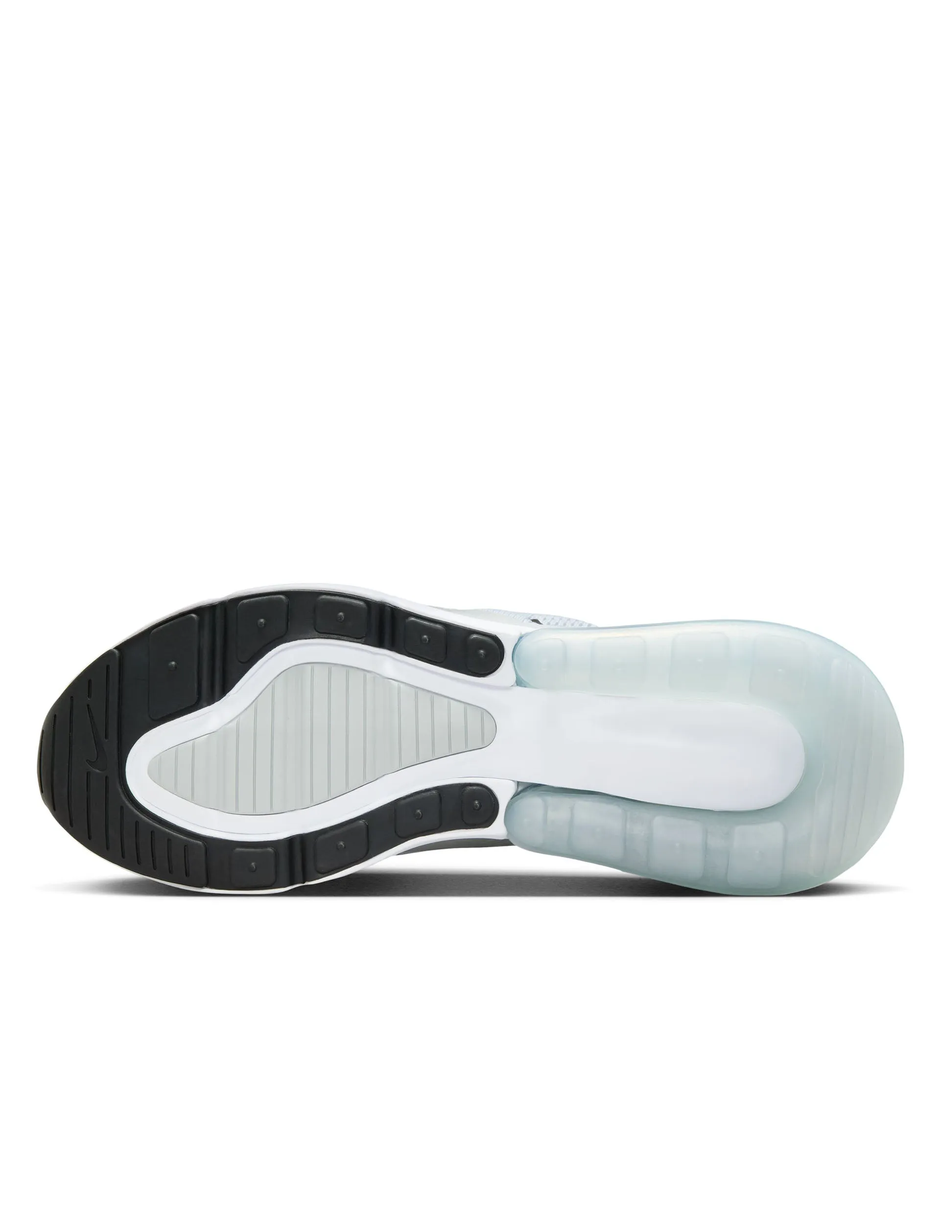 Air Max 270 Shoes - Pure Platinum/Black/Light Smoke Grey Nikes Shoes On Sale