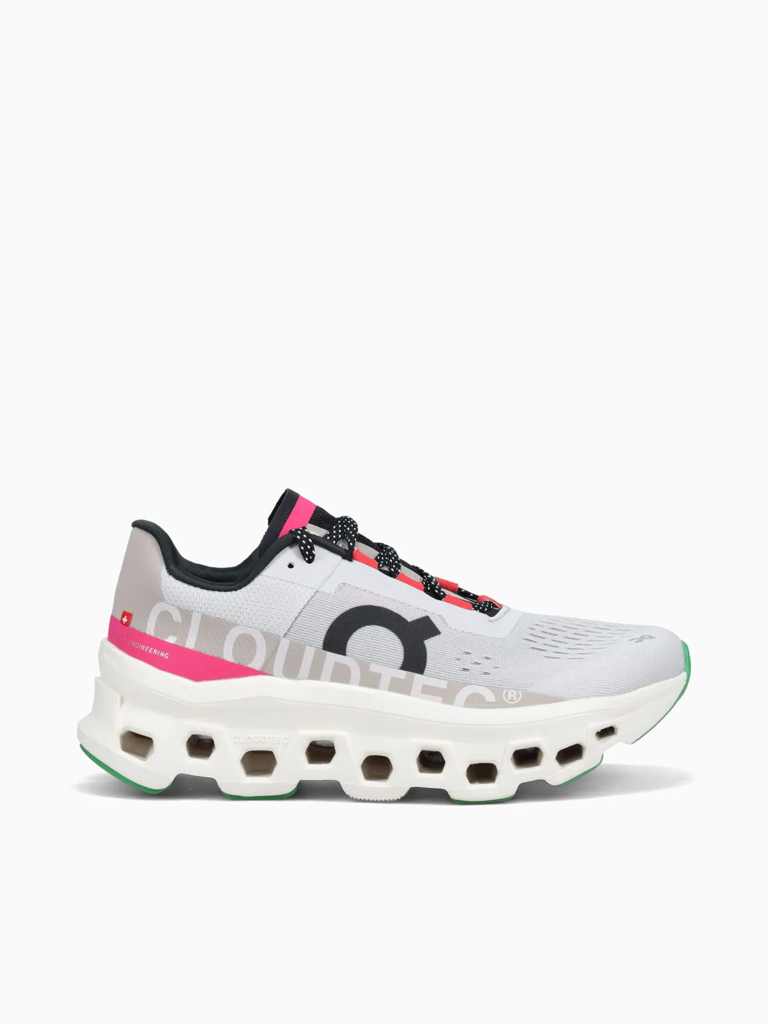 Breathable Mesh Casual Shoes Cloudmonster Silver Ivory mesh