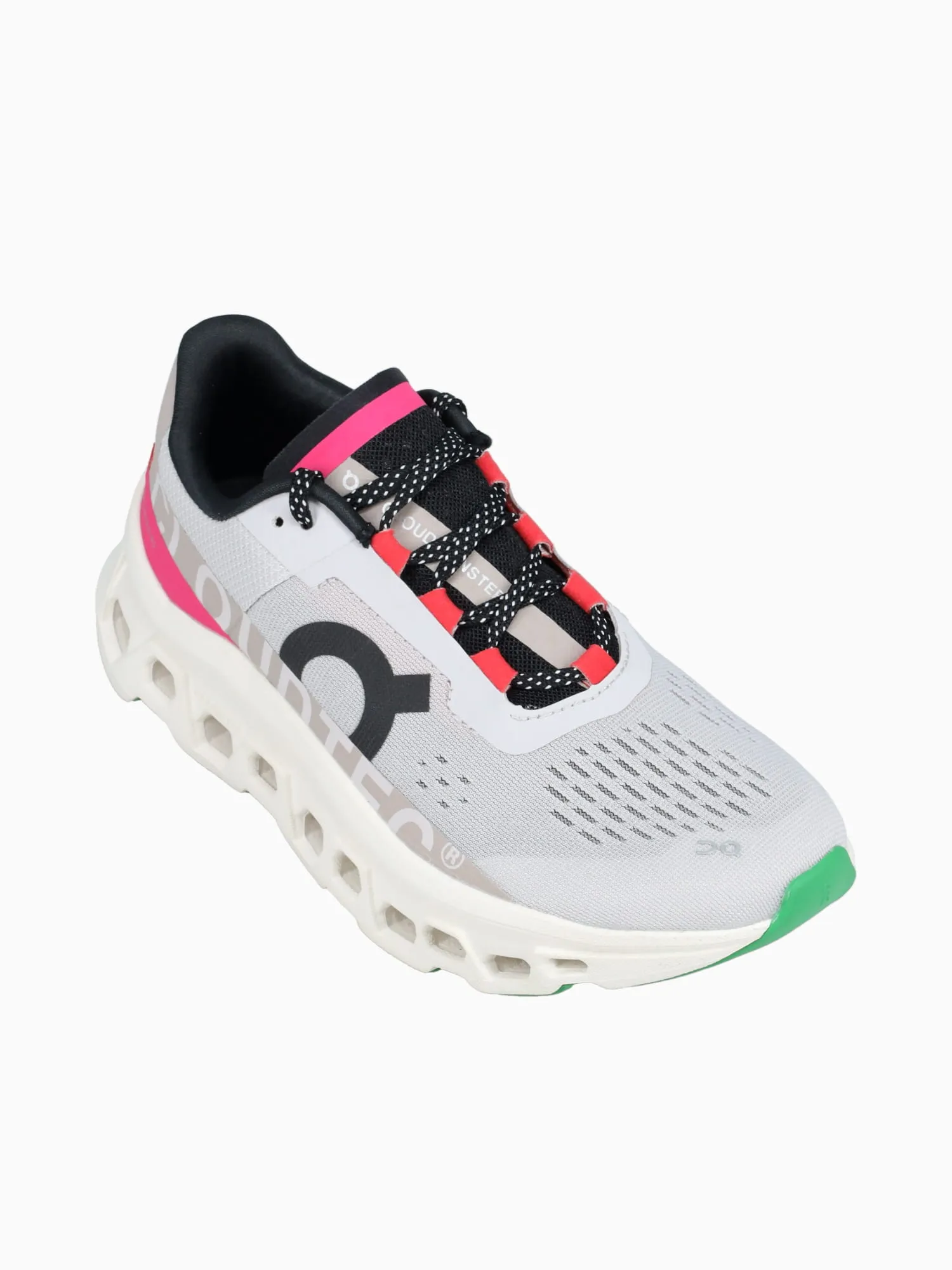 Running Shoes Cloudmonster Silver Ivory mesh