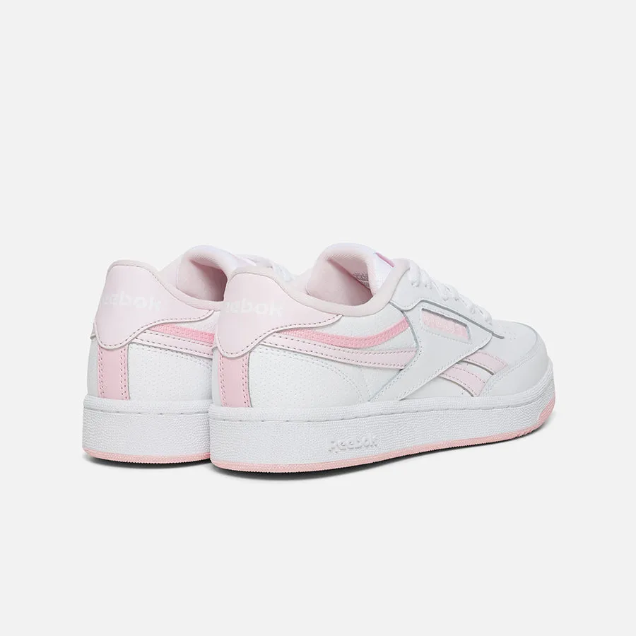 Club C Revenge White/Porcelain Pink/Pink Glow Mens Goshen 2 Casual Sneaker Shoe