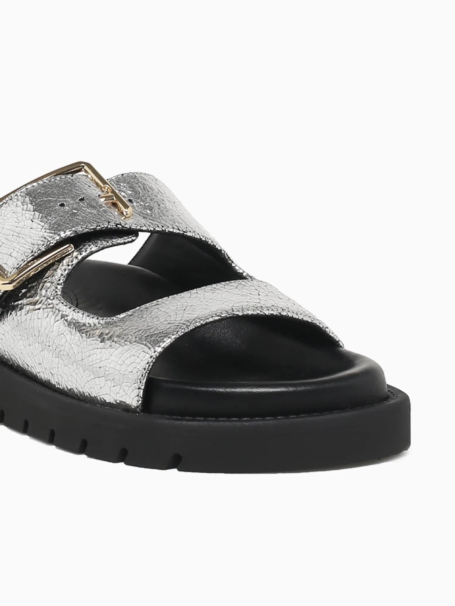 Colmer Silver Craquele Metal Contour Casual Golf Shoes Reviews