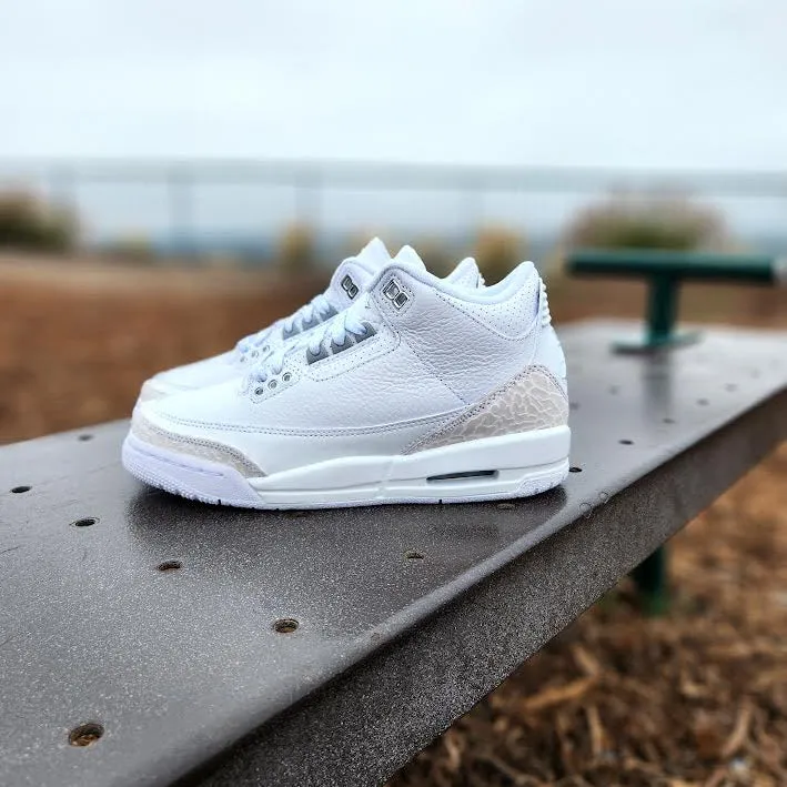 Air Jordan 3 Retro GS 'Pure Money' Outlet Sneakers