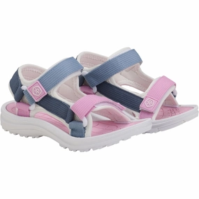 Color Kids Orchid Colorblock Sandals W. Velcro Mountain Sandals