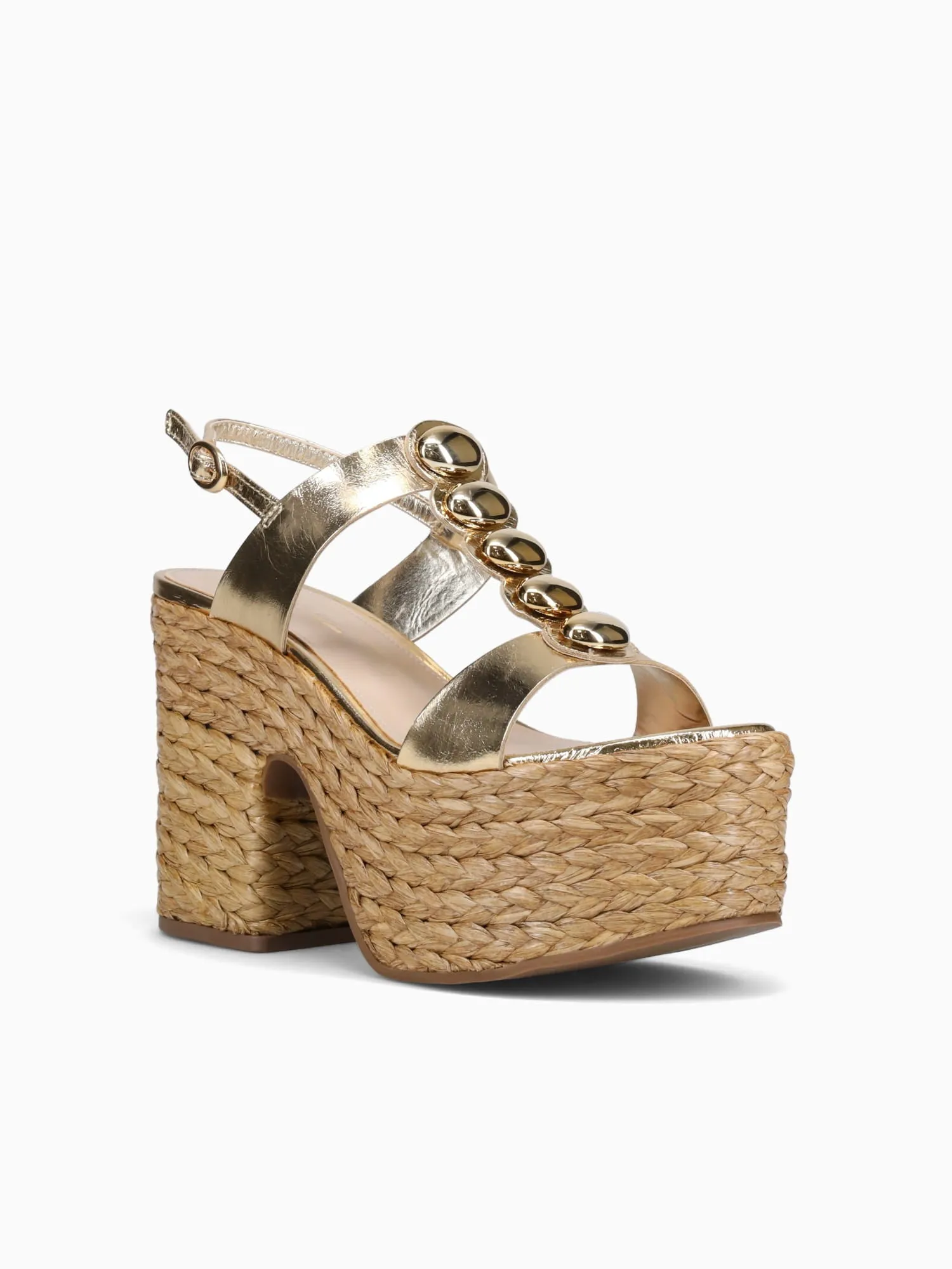 Casual Shoes With Suit Siany Lt Gold Metalic