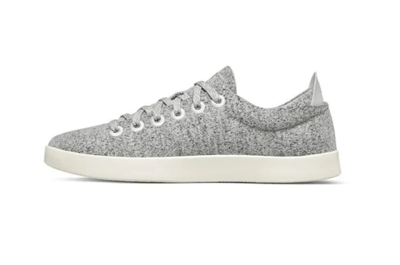 Sporty Business Casual Shoes Allbirds Wool Pipers -LIMITED EDITION-Dapple Grey (White Sole)