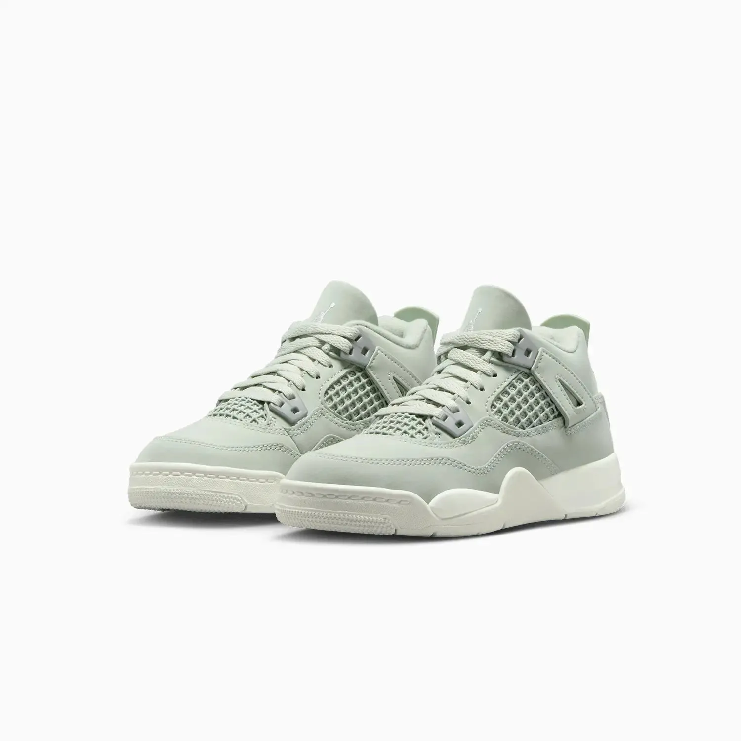 Kid's Air Jordan 4 Retro "Seafoam" Pre School Casual Shoes Size 14