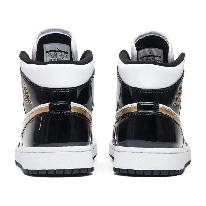 Originals Tubular New Runner Casual Air Jordan 1 Mid Patent SE 'Black Gold' Sale