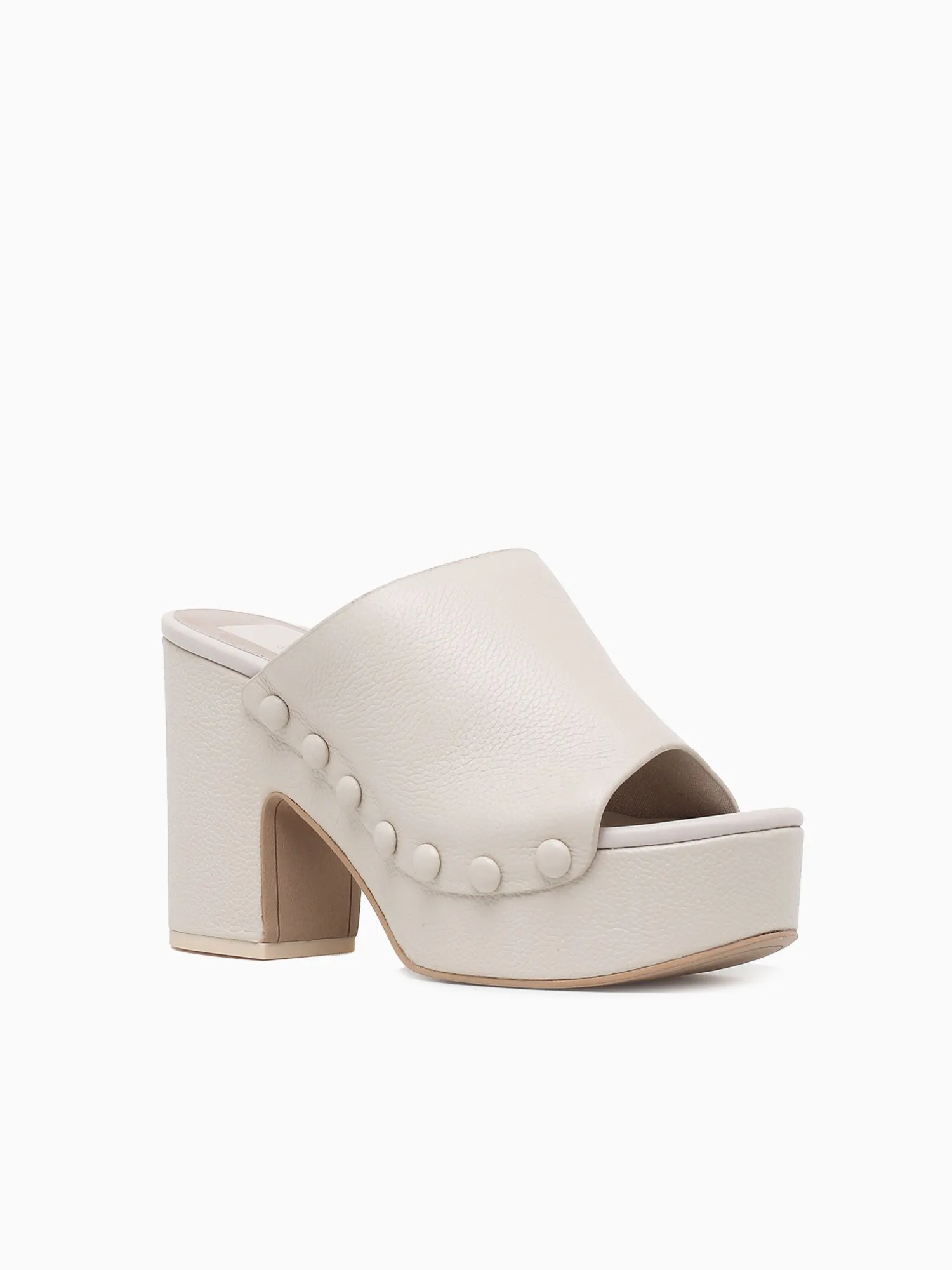 Emol Ivory Leather Cream Casual Shoes