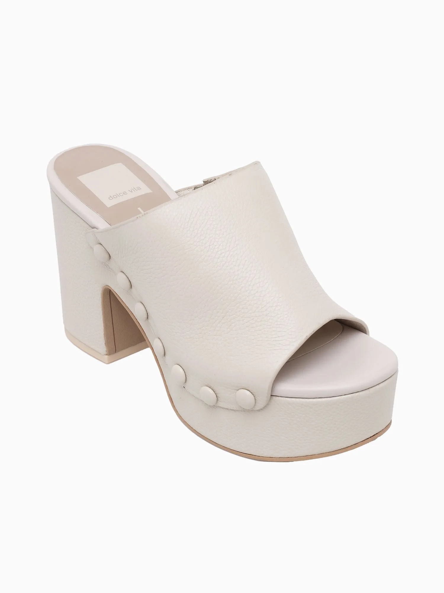 Casual Moccasin Shoes Emol Ivory Leather