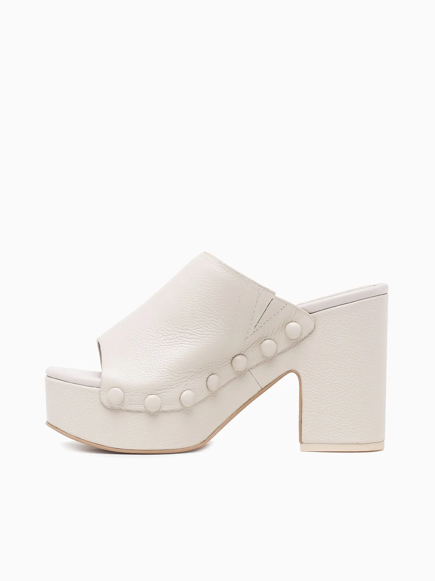 Carvela Casual Shoes Emol Ivory Leather