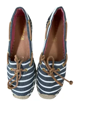 Shoes Flats By Sperry In Striped Pattern, Size: 7 Compact Flats Shoes