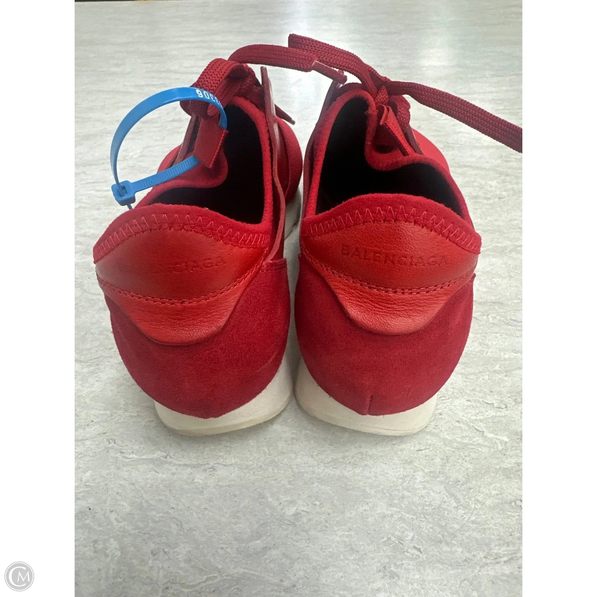 Shoes Luxury Designer By Balenciaga In Red, Size: 6 Shoes Business Casual