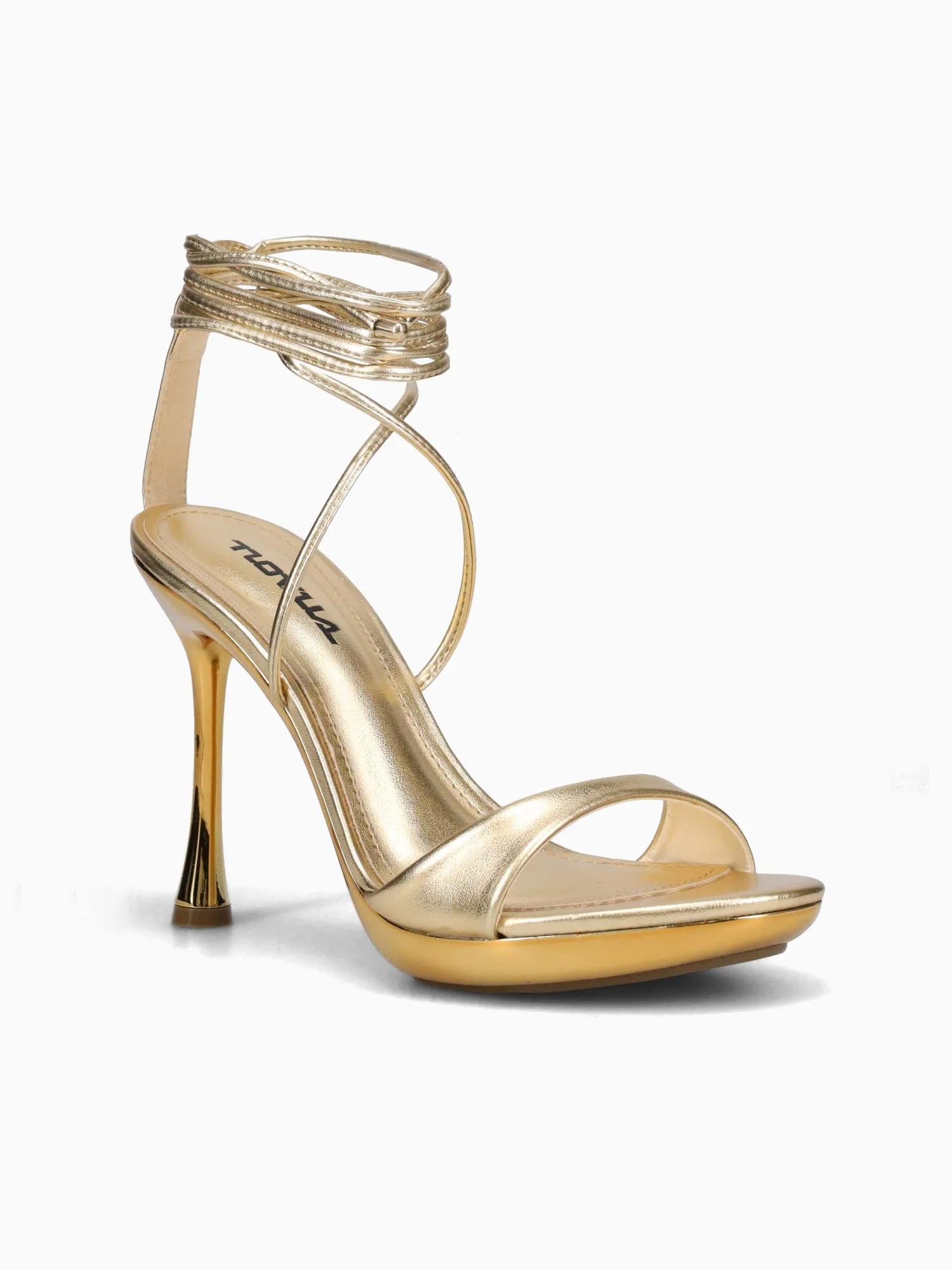 Best Shoes For Casual Office Lucia Gold Nappa Metal