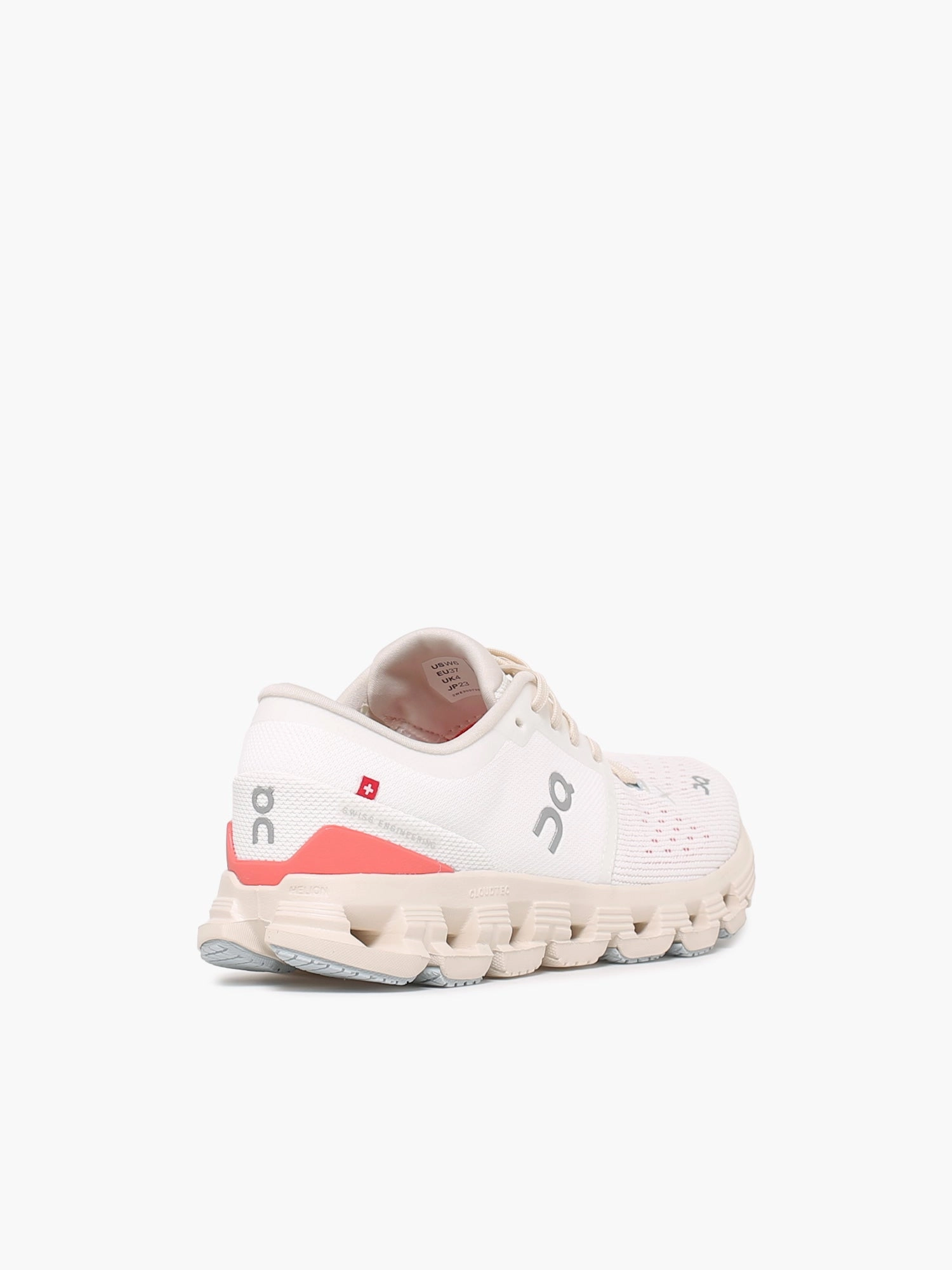 Cloud X 4 Ivory Salmon mesh Casual Cowboy Shoes