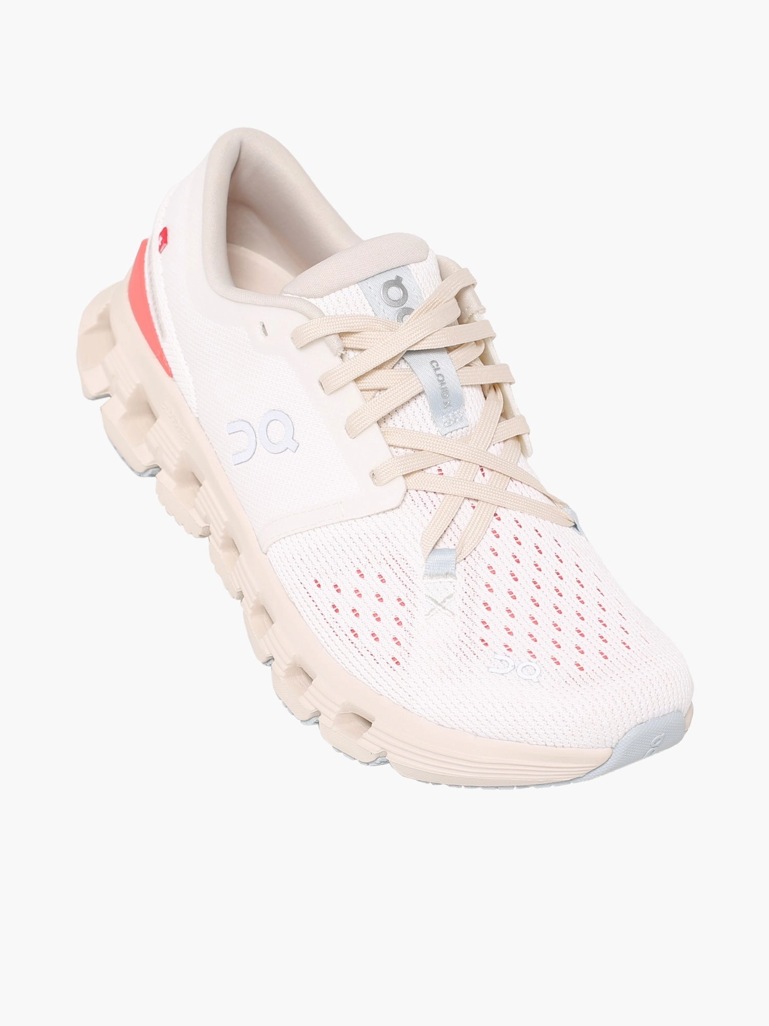 Moc Toe Casual Shoes Cloud X 4 Ivory Salmon mesh