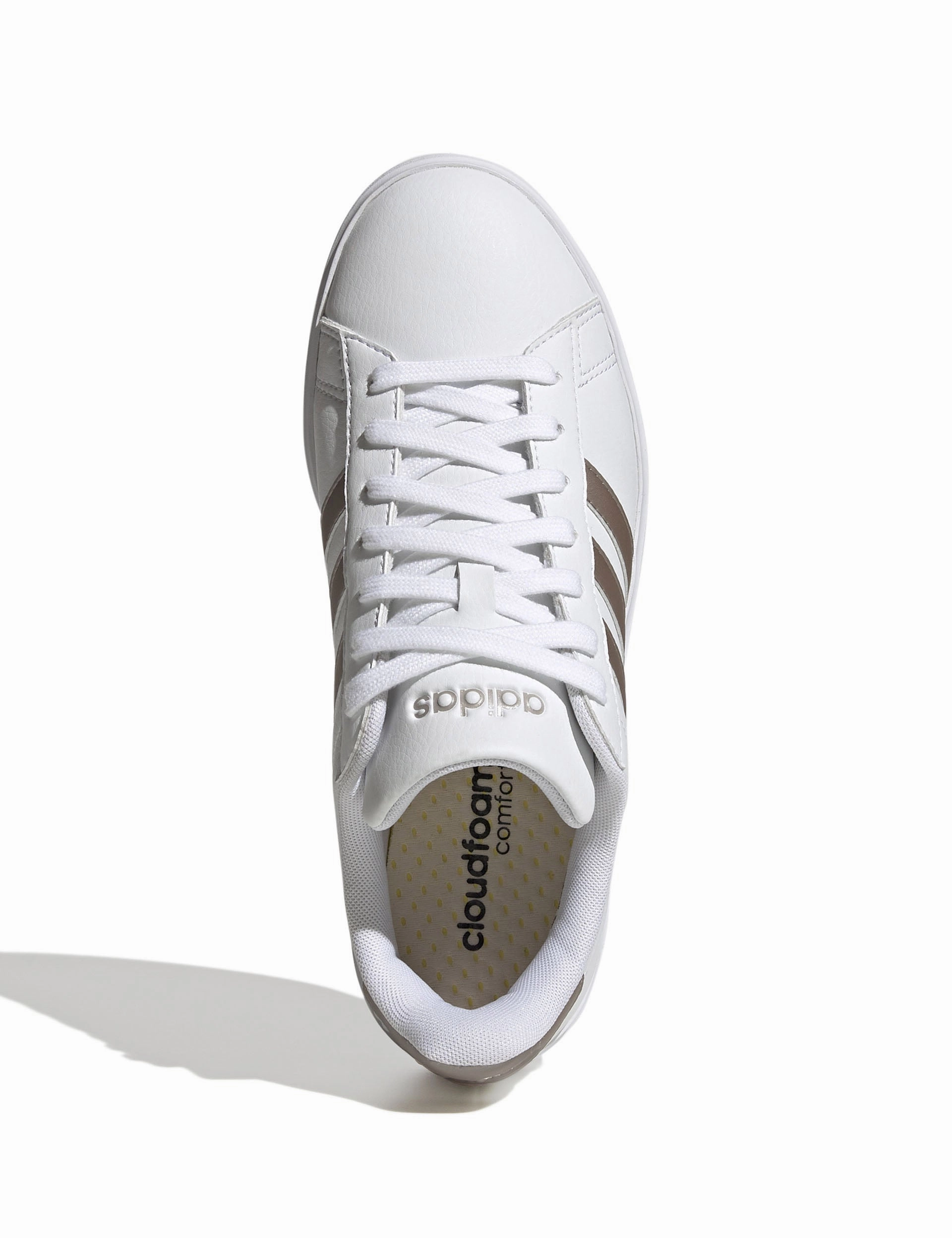 Grand Court 2.0 Shoes - Cloud White/Platinum Metallic Best Casual Slip On Shoes