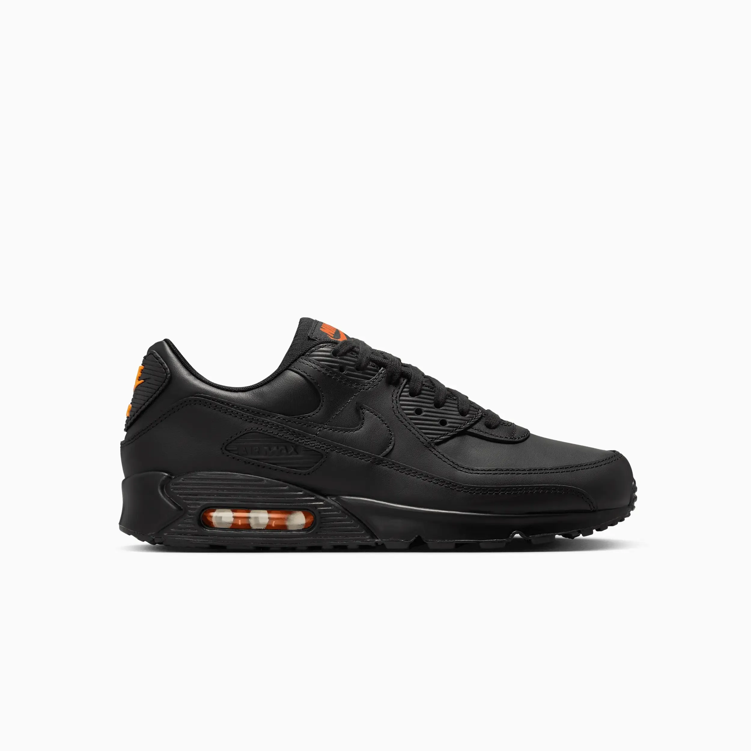 Men's Air Max 90 "Black Safety Orange" Nike Pickleball Shoes