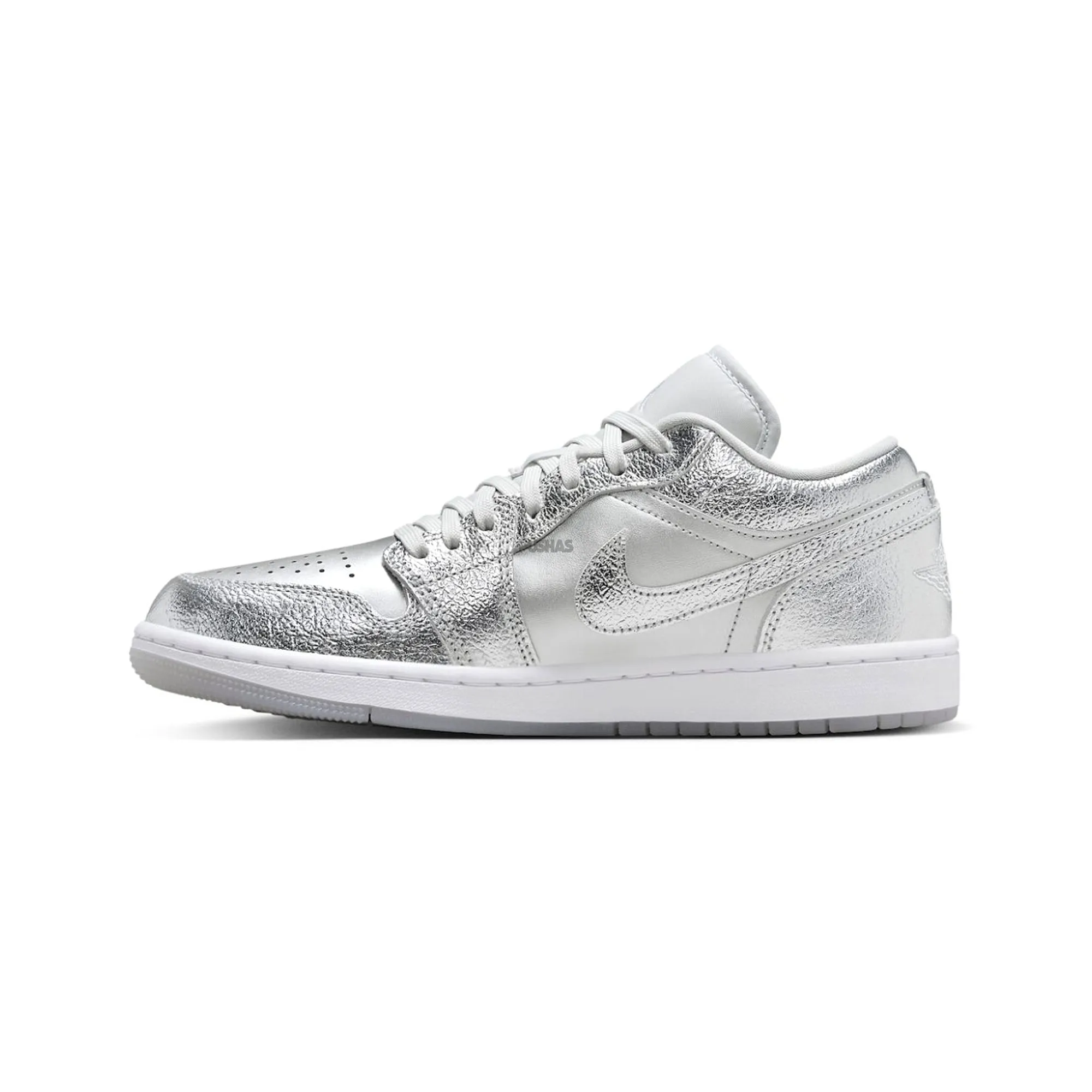 Best Looking Casual Shoes Air Jordan 1 Low SE 'Metallic Silver' Women's (2024)