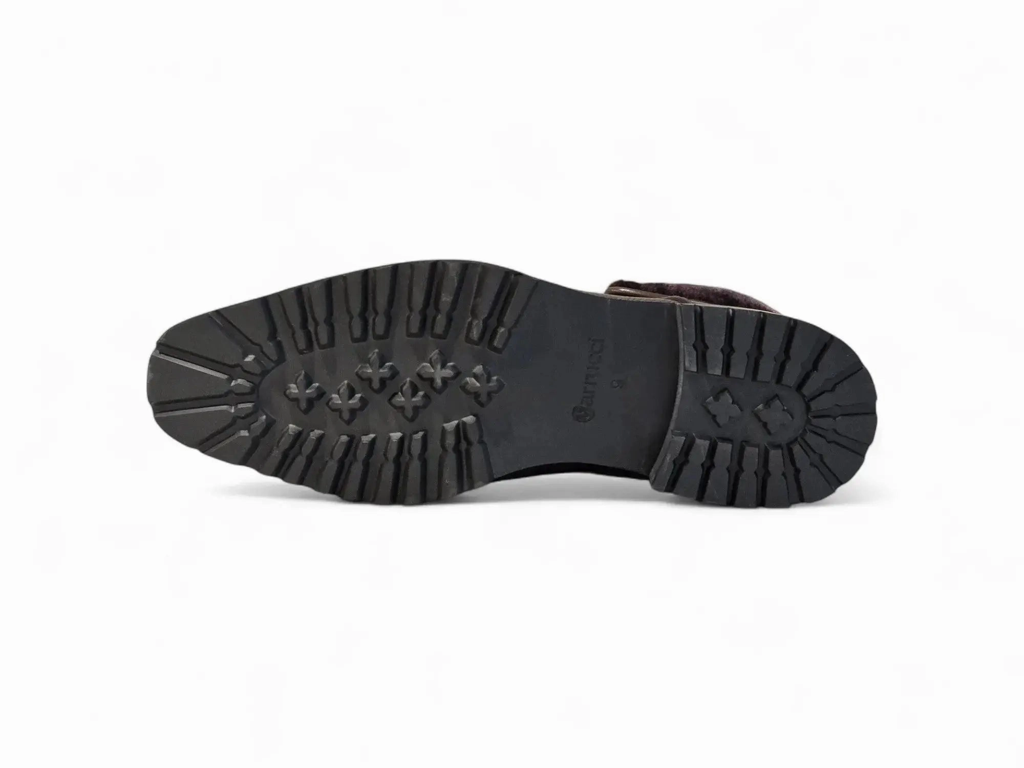 Lucchesse Boots Rugged Leather Boot with Faux Shearling