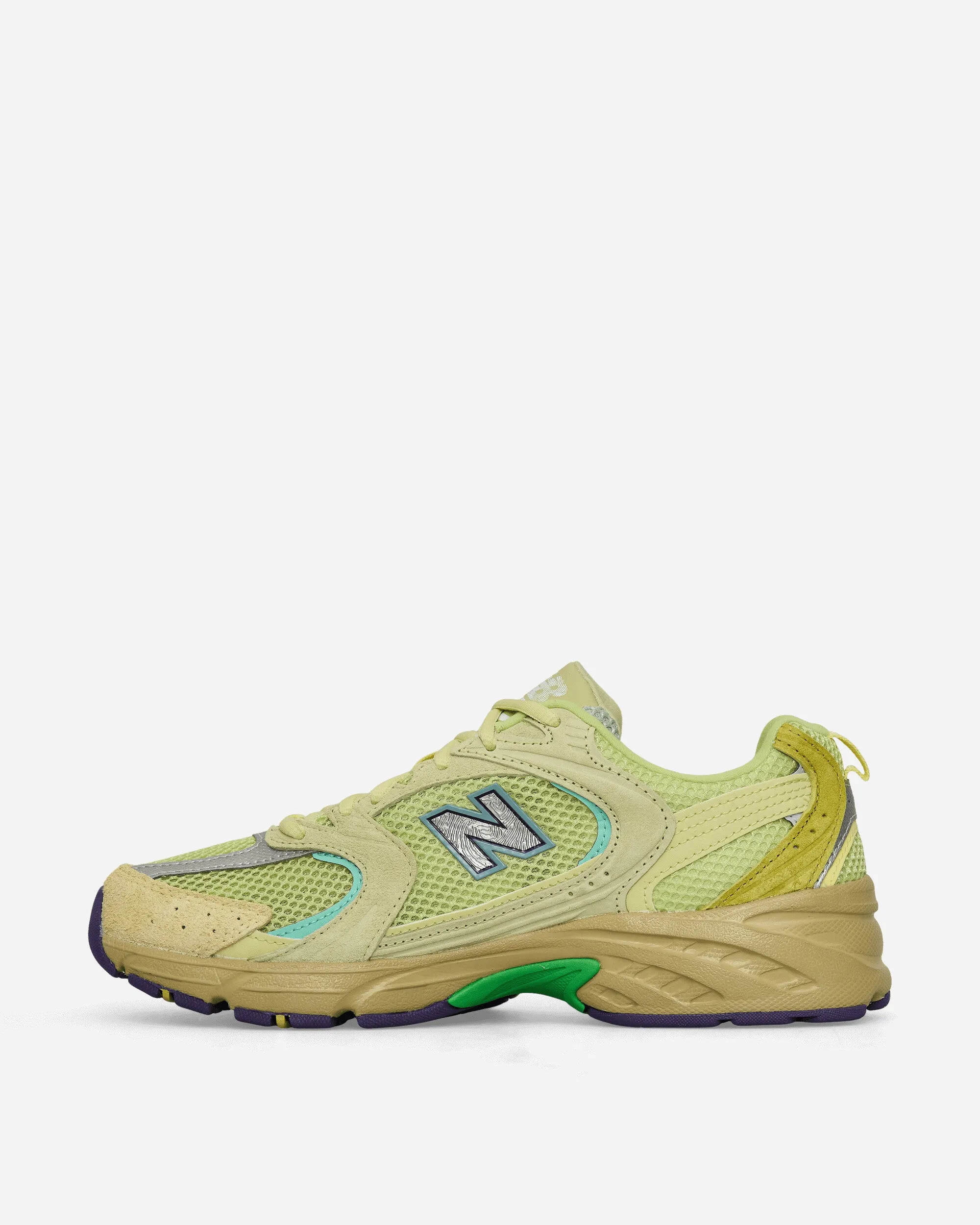 Salehe Brembury 530 Sneakers Dusty Yellow / Celery Green New Balance 550 Pink Womens