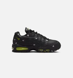 Air Max 95 Premium Neon Yellow and Black Mens Lifestyle Shoe - Neon Yellow/Black Nike Sc Running Shoe