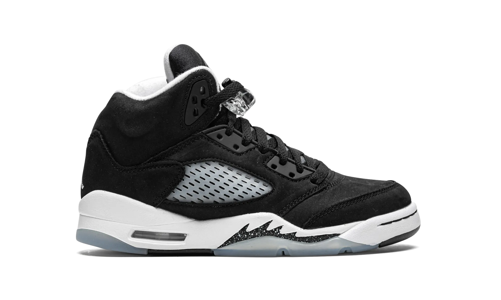Air Jordan 5 Retro GS "Oreo 2021" White High Heel Sneakers