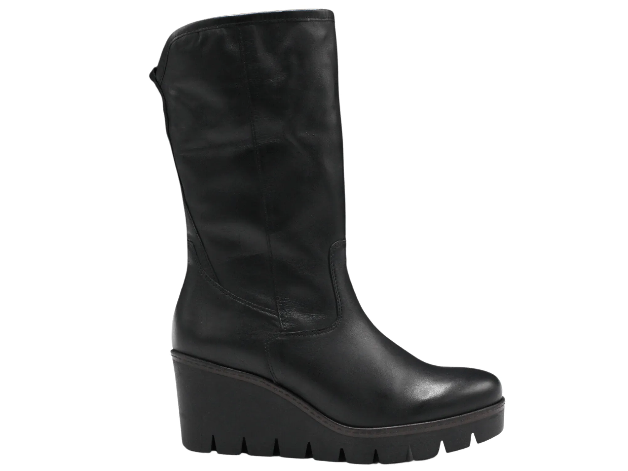 Lace Up High Boots Dream Wedge Bootie