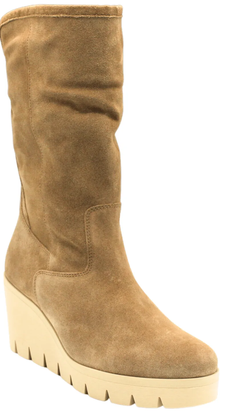 Dream Wedge Bootie Moc Toe Work Boots