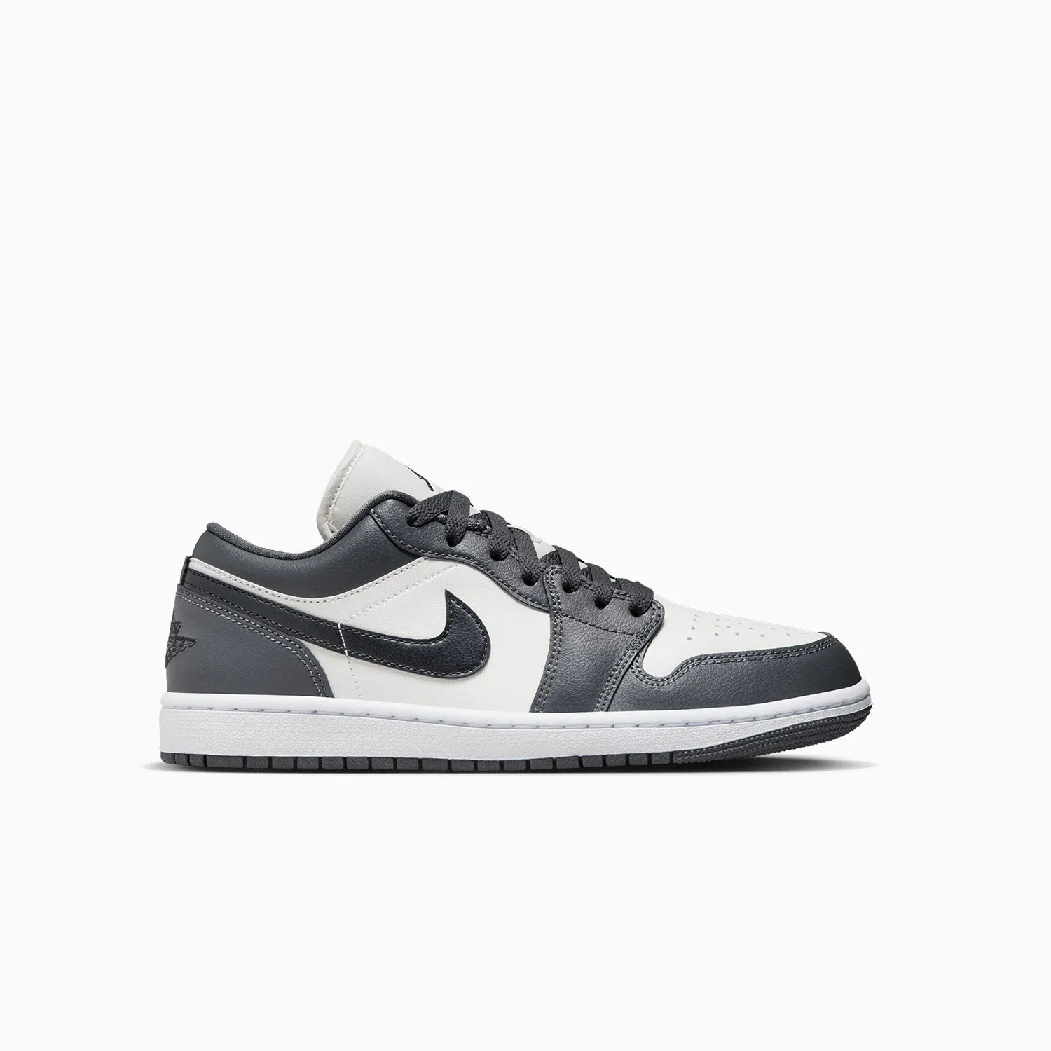 Saddle Shoe Sneakers Women's Air Jordan 1 Low "Dark Grey"