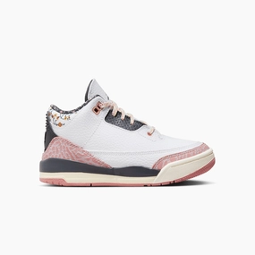 Kid's Air Jordan 3 Retro "Vintage Floral" Pre School S Sneakers