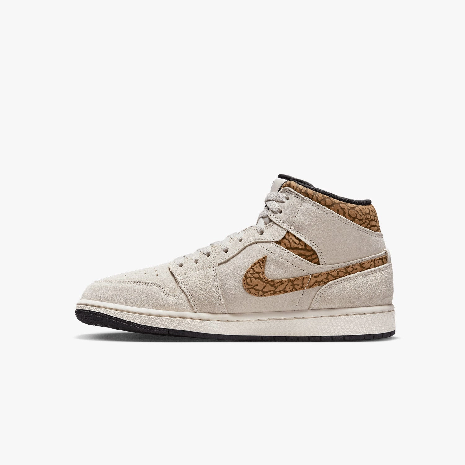 Sneakers With Sparkles Men's Air Jordan 1 Mid SE "Brown Elephant"