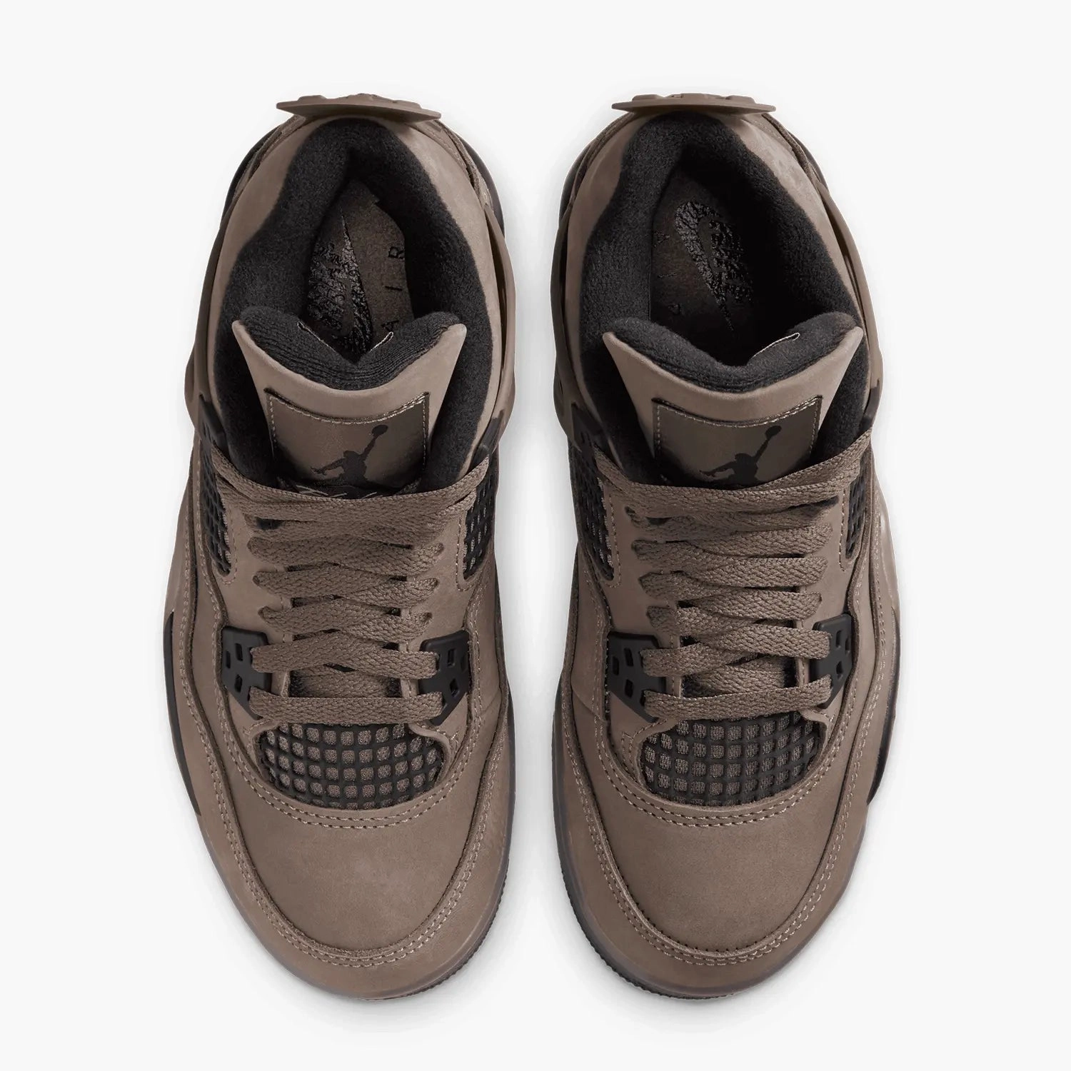 Kid's Jordan 4 Retro "Cave Stone" Grade School Canvas Tennis Sneakers