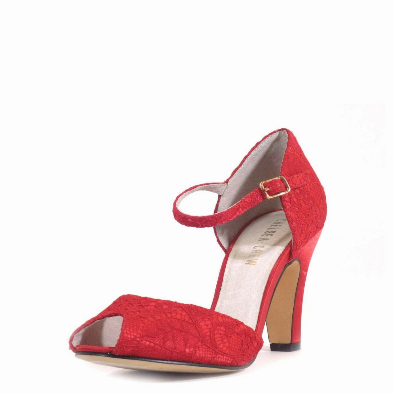 Lulu Lace Heels Pickler High Heels