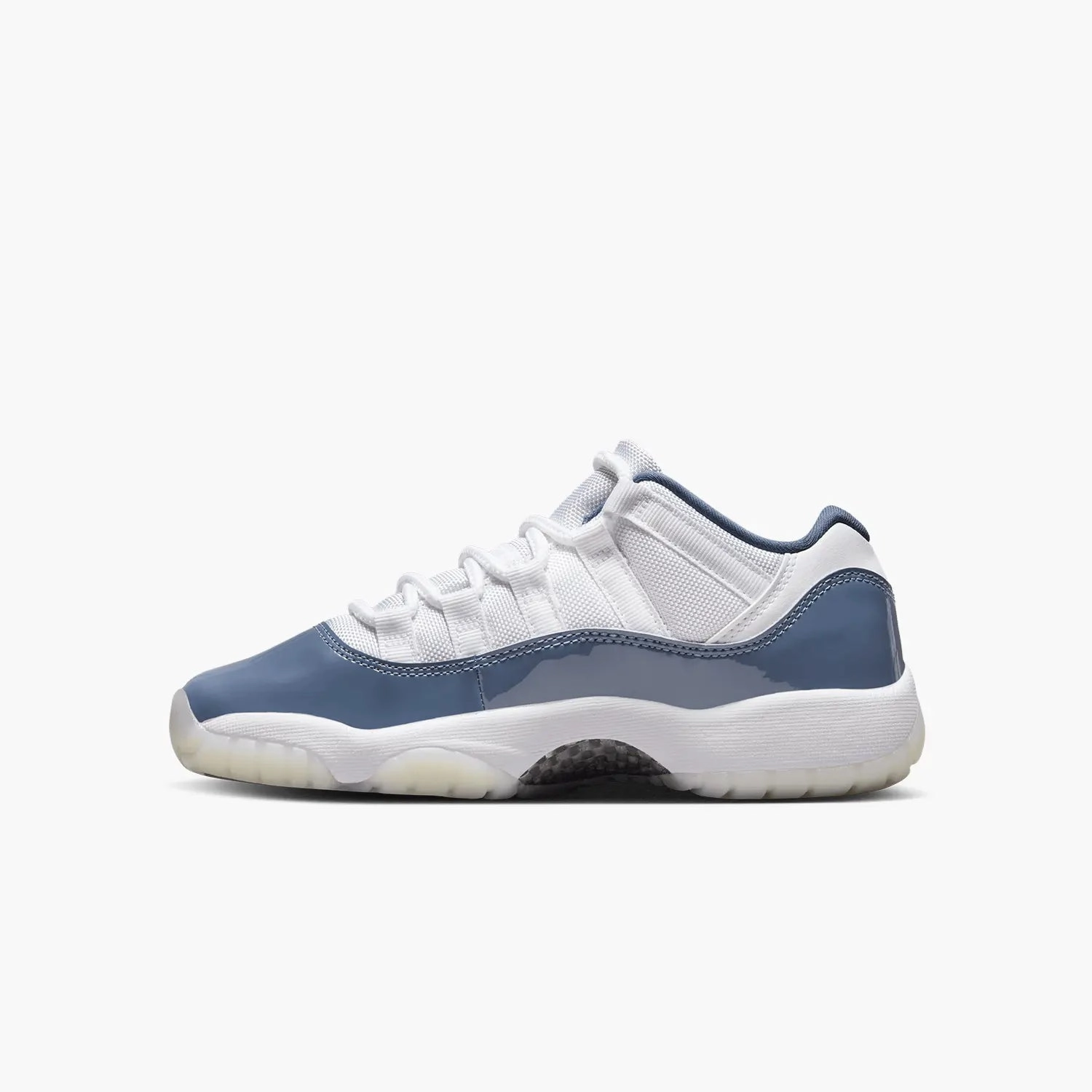 Kid's Air Jordan 11 Retro Low "Diffused Blue" Grade School Winter Walking Sneakers