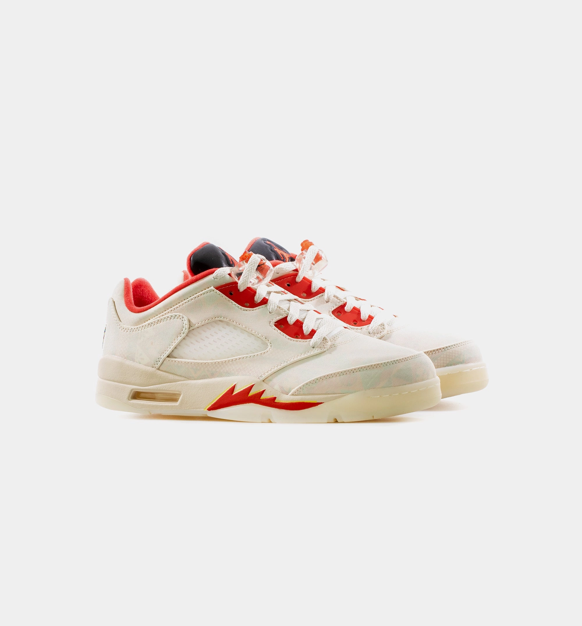 Gucci Sneakers Air Jordan Retro 5 Low Chinese New Year Mens Lifestyle Shoe - Sail/Red