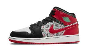 Air Jordan 1 Mid Holiday (2021) Sneakers Buscemi