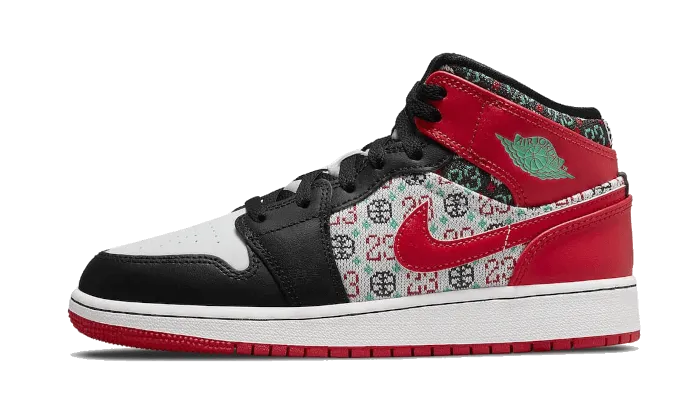 Air Jordan 1 Mid Holiday (2021) Curb Sneakers