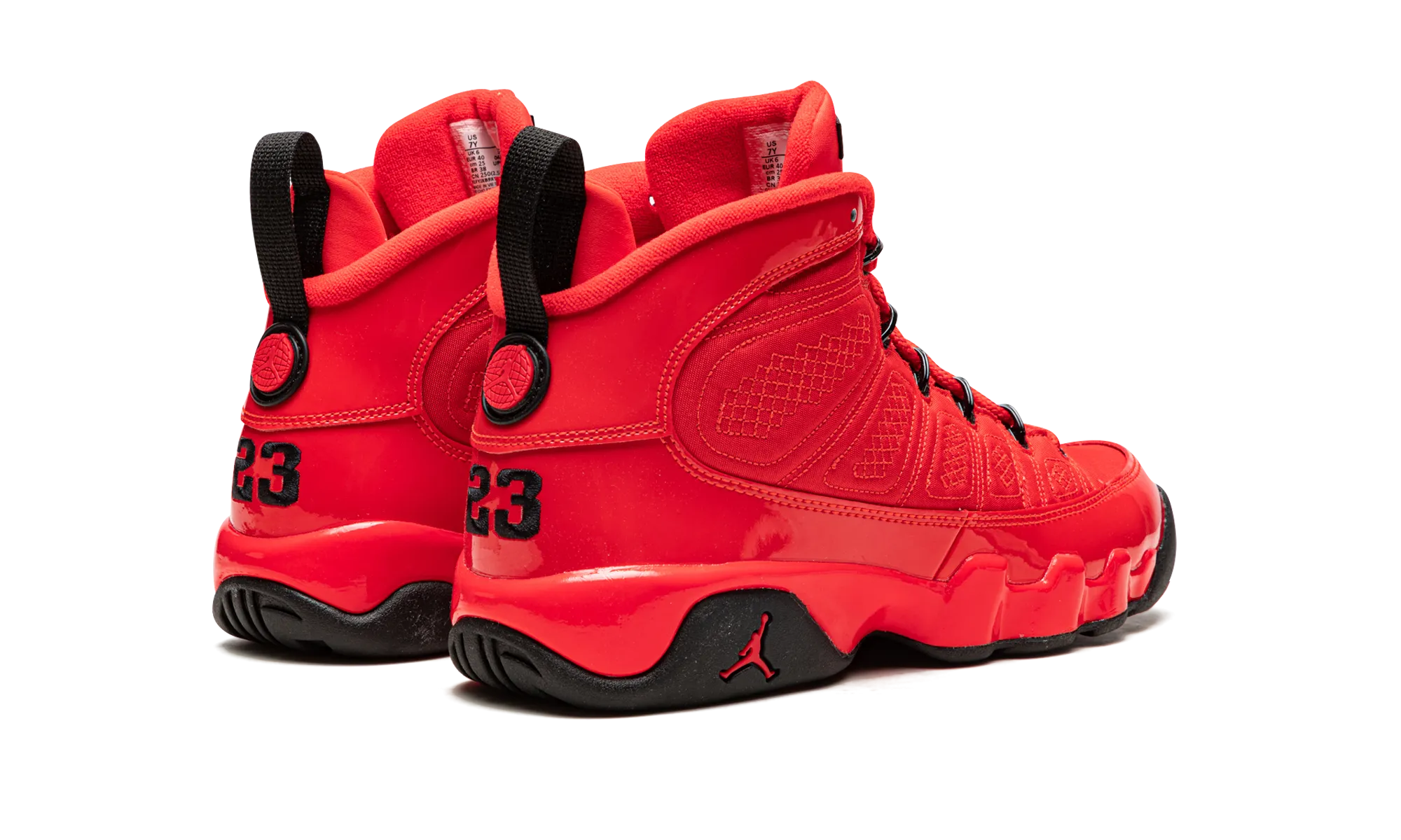 Air Jordan 9 Retro GS "Chile Red" Speedo Water Sneakers