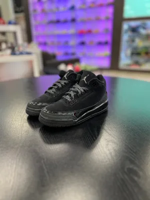 Air Jordan 3 Retro GS 'Black Cat' 108 Sneakers