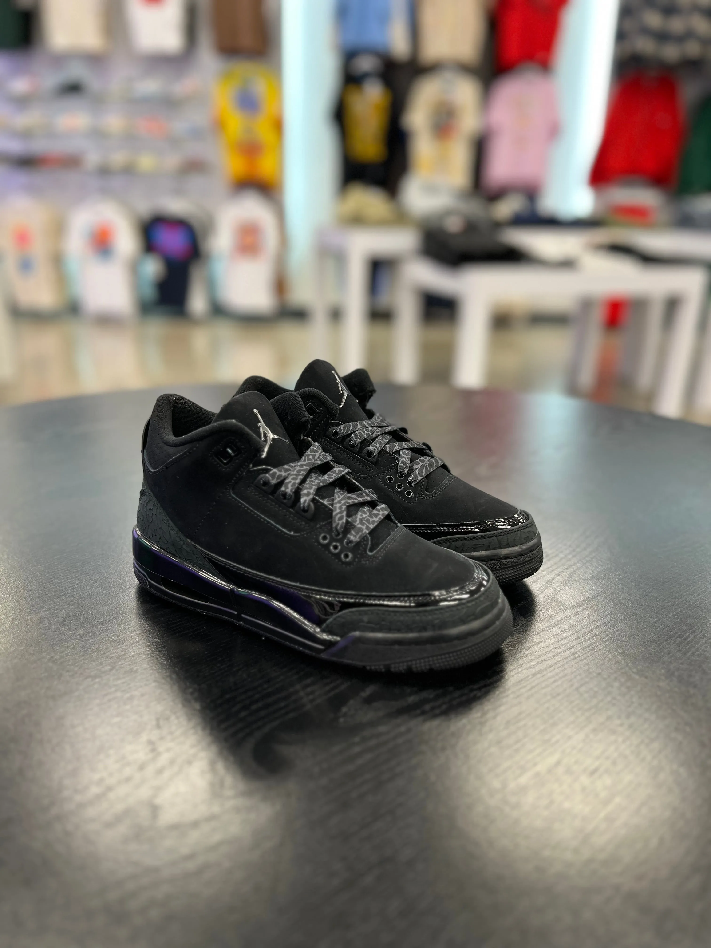 Hi Heel Sneakers Air Jordan 3 Retro GS 'Black Cat'