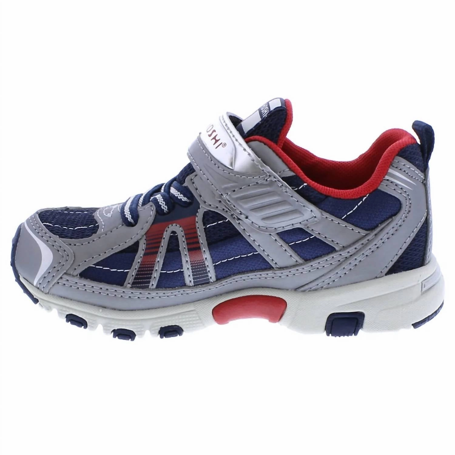 Boy's Storm Sneakers In Steel/cobalt Study Sneakers