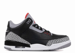 Nike Air Jordan 3 Retro OG 'Black Cement' 2018 Vintage Sneakers