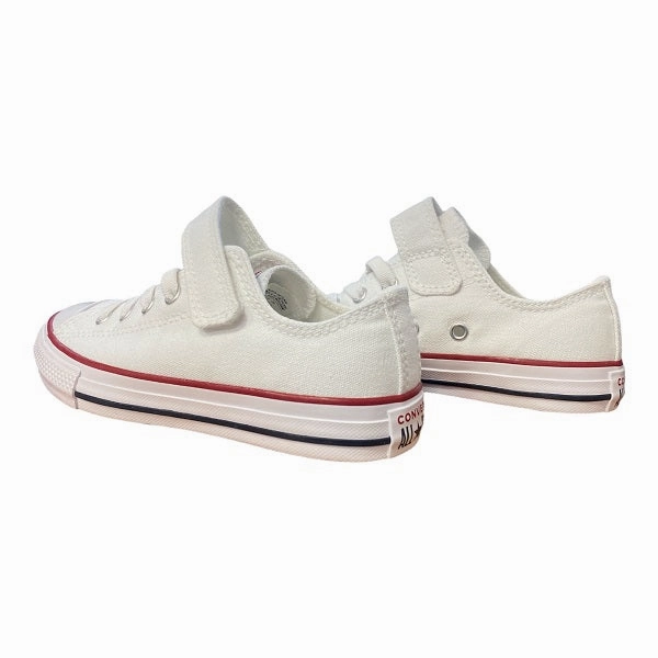 Converse scarpa sneakers da ragazzi con elastico e velcro Chuck Taylor All Star 372882C bianco Sneakers Cloudfoam