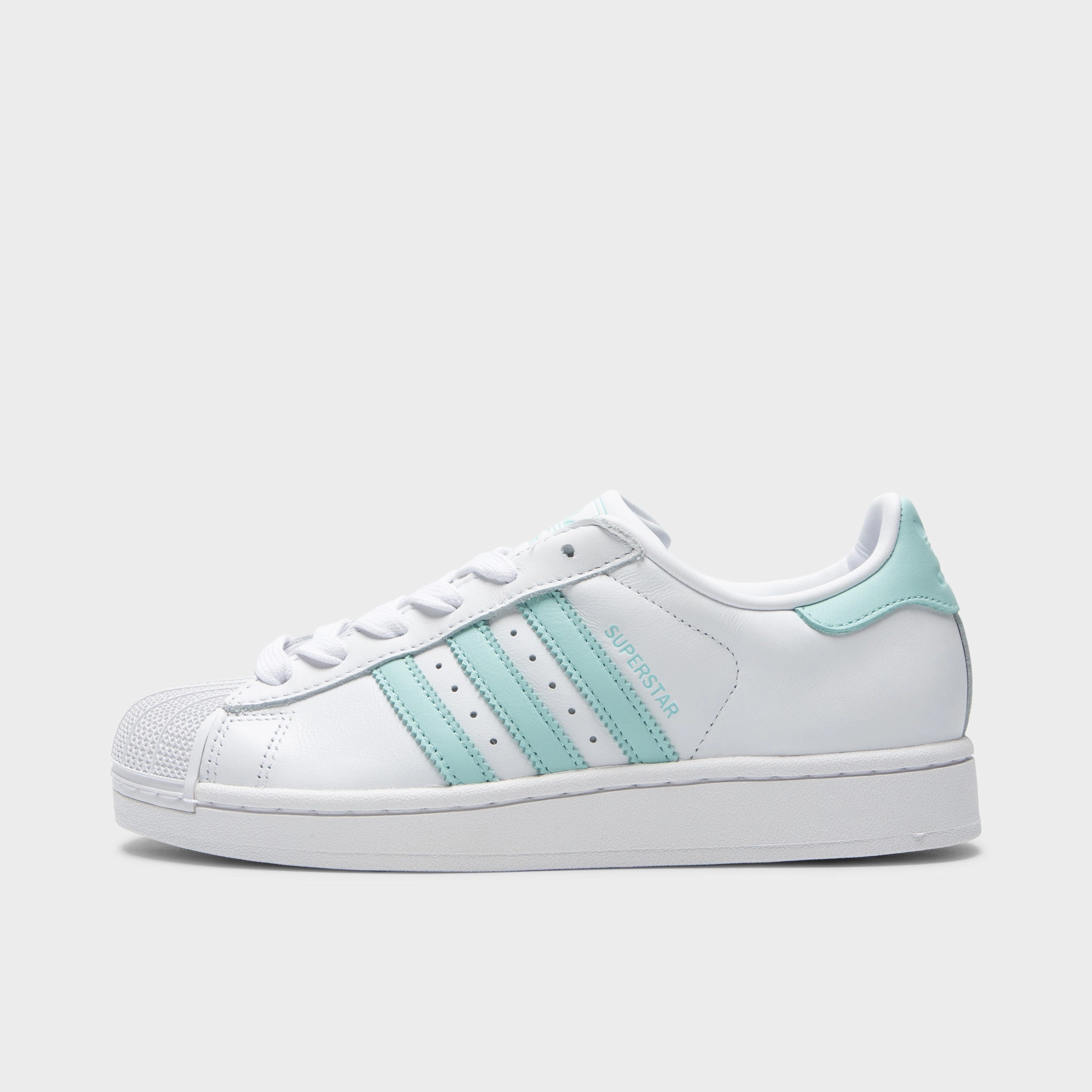 World Cup Shoes Adidas adidas Women's Superstar II White / Semi Flash Aqua - Easy Mint